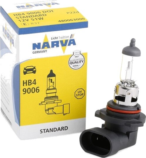 NARVA 48006 Lyspære, fjernlys