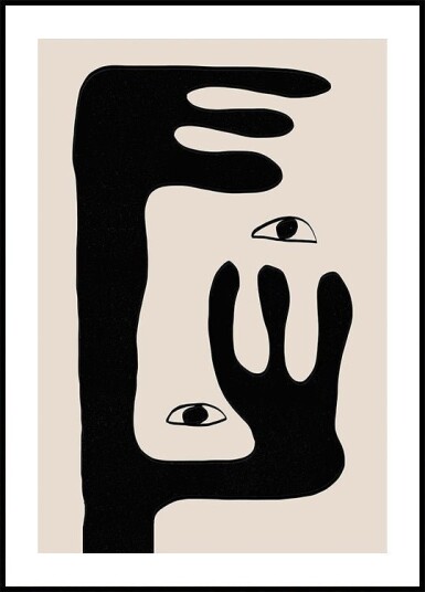 Surreal Gaze Poster Plakat / 50x70cm