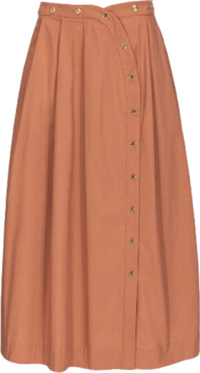 Pinko Dame Skjørt Brun L,
