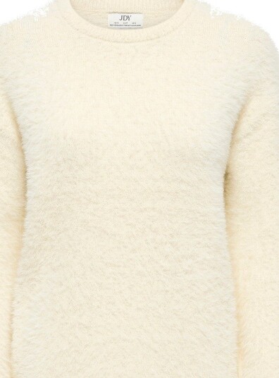 JDY Jdyprime Jayla L/S On Pullover Knt Noos   Cream   S