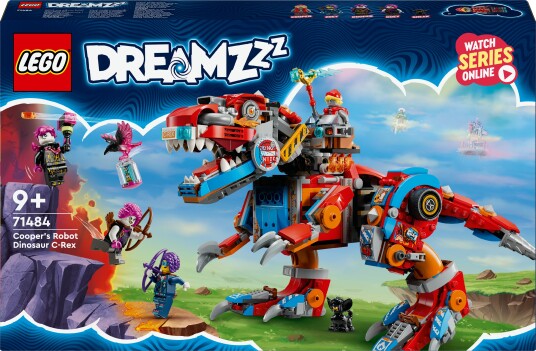 LEGO DREAMZzz 71484 Coopers robotdinosaur C-rex LEGO DREAMZzz 71484 Coopers robotdinosaur C-rex