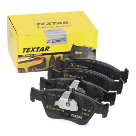 Bremseklosser TEXTAR 2166404 Bremseklosser TEXTAR 2166404