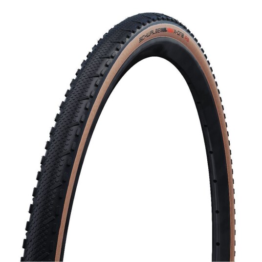 Schwalbe X-One Rs Folding Tire (33-622) Black/Transparent, Addix Race, Hookless:Compatible, V-Guard, Psi Max:65 Psi, Super Race, Weight:380 G