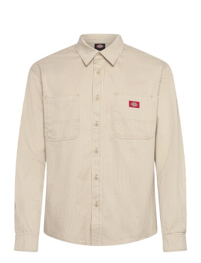 Dickies Hickory Work Shirt Ls Red S Dickies Hickory Work Shirt Ls Red S
