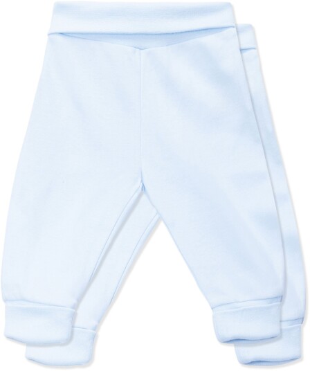 Tiny Treasure Willow 2-Pack Bukse Baby Blue 68 Tiny Treasure Willow 2-Pack Bukse Baby Blue 68