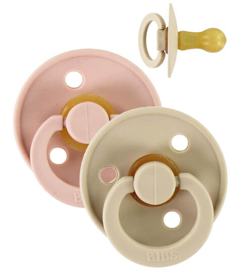 BIBS Smokk Colour 2 PACK Latex Vanilla/Blush