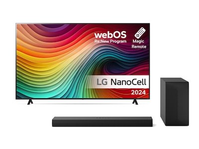 LG NANO81 50" 4K TV med lydplanke 2024 50NANO81T6A LG NANO81 50" 4K TV med lydplanke 2024 50NANO81T6A