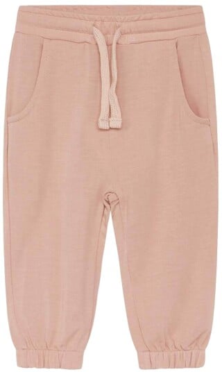 Hust&Claire bambus Hust & Claire Gubi bukse til baby i bambus peach rose (68) 68