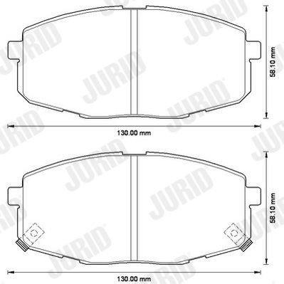 Bremseklosser JURID 572577JC