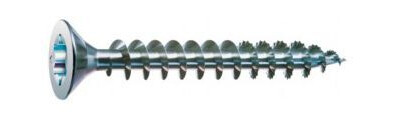 SPAX 1191010500255 Treskrue 5mm TFT, FZB, T-STAR pluss, Helgjenget 5,0 x 25 mm, 1000-pakk