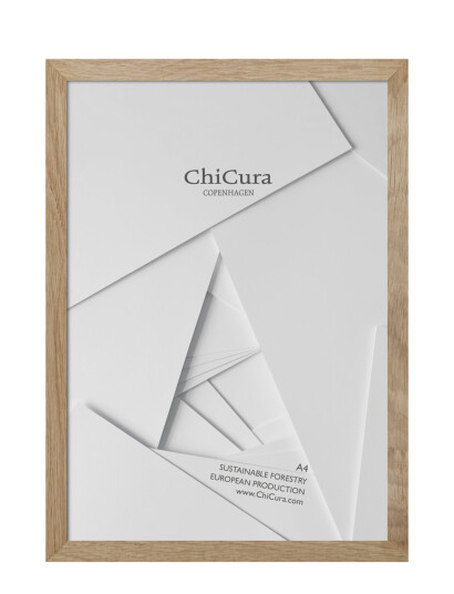 ChiCura Wooden Frame A4 Glass Brown 21X29.7CM ChiCura Wooden Frame A4 Glass Brown 21X29.7CM