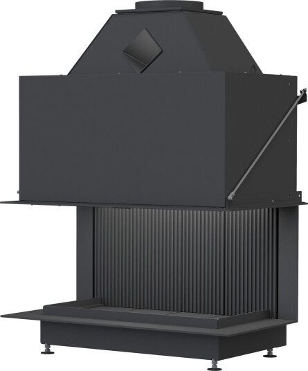 Brunner Urfeuer 50448844 svart panorama peisinnsats