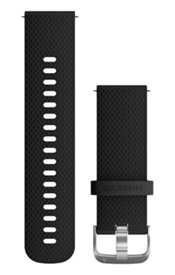 GARMIN QUICK RELEASE REM 20 MM SILIKON, SVART