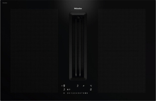 Miele Platetopp med integrert ventilasjon KMDA 7676 FL-U BlackPerfection