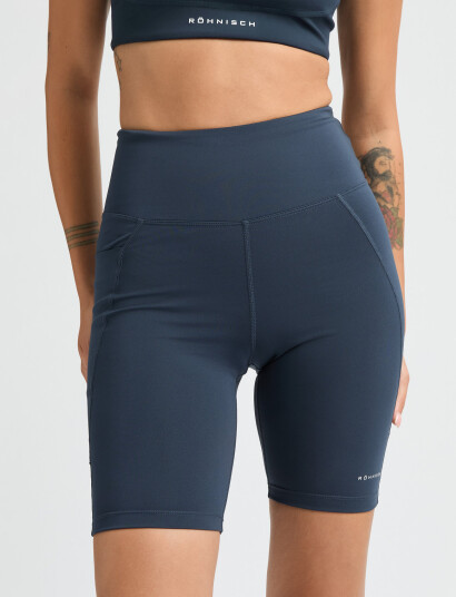 Röhnisch Flattering High Waist Bike Tights - Navy - XS Röhnisch Flattering High Waist Bike Tights - Navy - XS