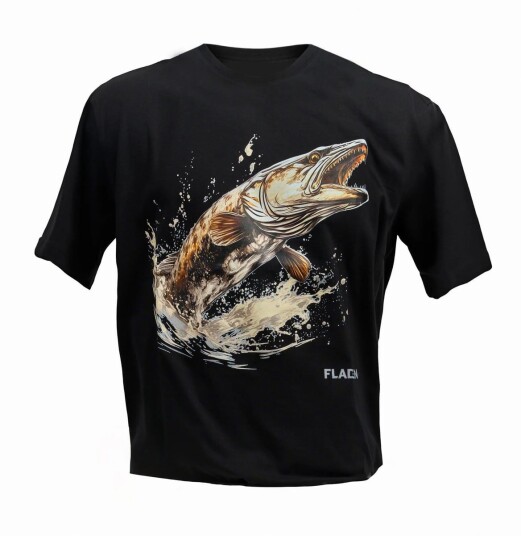 Fladen T Shirt Pike Hunter Fladen T Shirt Pike Hunter