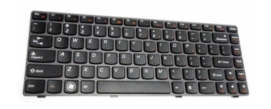 Lenovo 25201983, Tastatur, Nederlandsk, Lenovo, Ideapad Z380/Z480/Z485