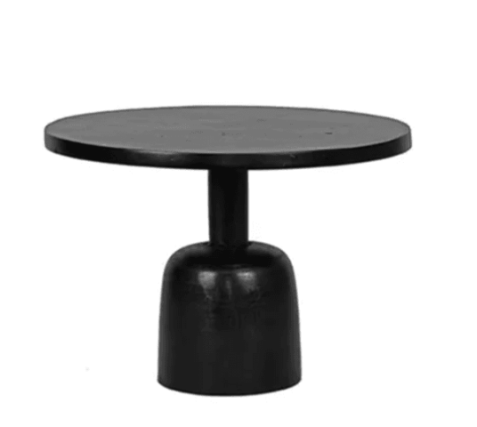 Trend Collection Salongbord Svart Metall 50 cm