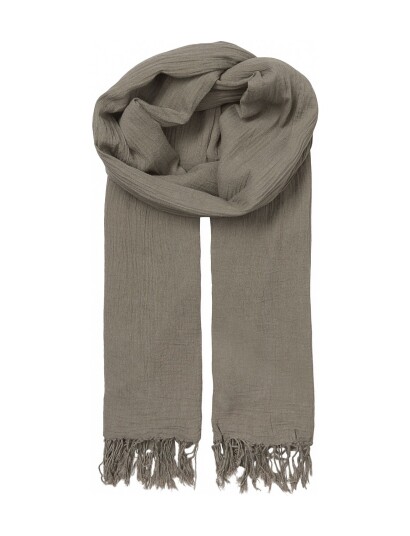 Becksöndergaard Solid Ilona Scarf - Brown - ONE SIZE Becksöndergaard Solid Ilona Scarf - Brown - ONE SIZE