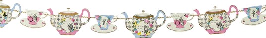 Talking Tables Girlander Tea Party Alice Wonderland TSALICE-BUNTING
