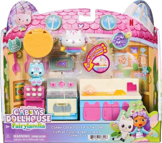 Gabby"s Dollhouse Gabby"s Dollhouse Cakey Cat Fairy Kitchen Multi/patterned ONE SIZE Gabby"s Dollhouse Gabby"s Dollhouse Cakey Cat Fairy Kitchen Multi/patterned ONE SIZE