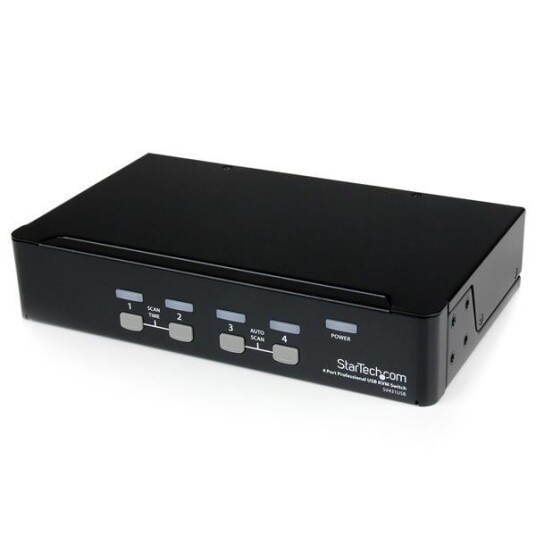 STARTECH 4 t Professional VGA USB KVM Switch with Hub