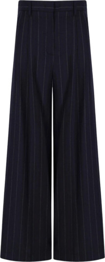 Weekend Max Mara Dame Bukser Blå 2XS,