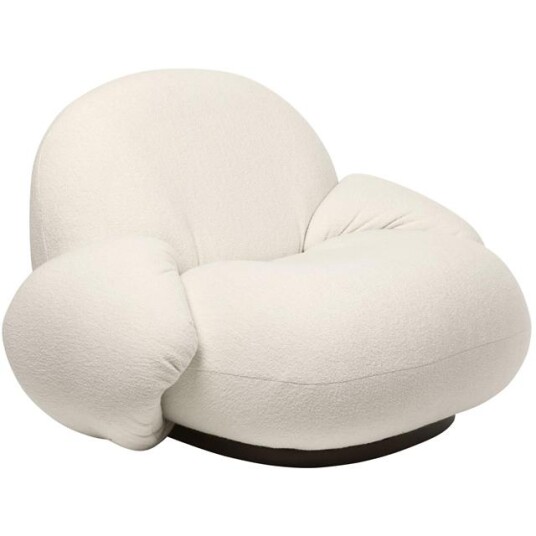 Gubi GUBI Pacha Lenestol med Armlener og Svingbar Harpe 24/ Sort Gubi GUBI Pacha Lenestol med Armlener og Svingbar Harpe 24/ Sort