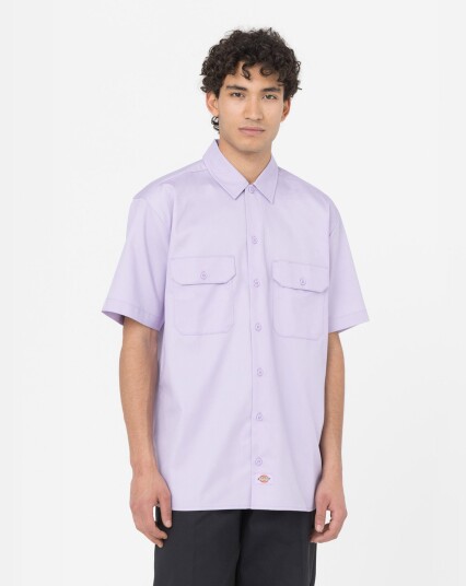 Dickies Work Shirt Short Sleeve  Lilla