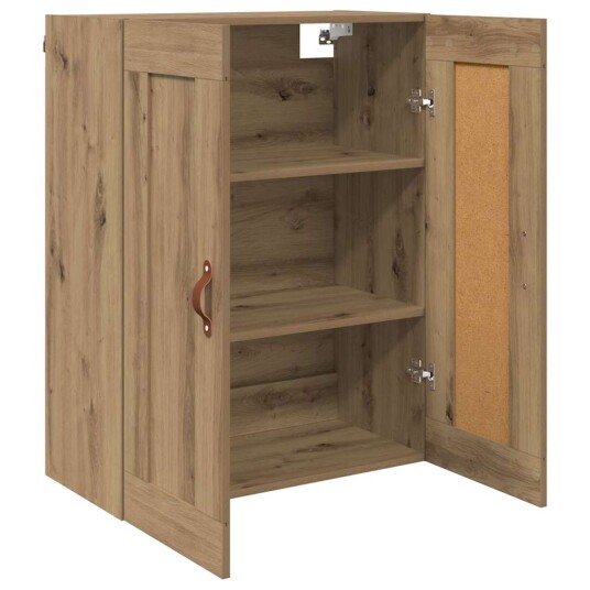 Veggskap Artisan Eik 69,5 x 34 x 90 cm Konstruert tre