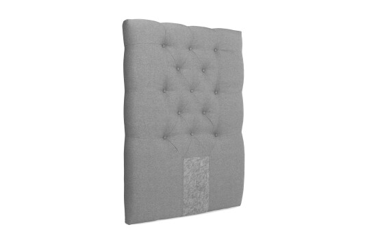 Sengegavl Boxford 90 cm Lysegrå