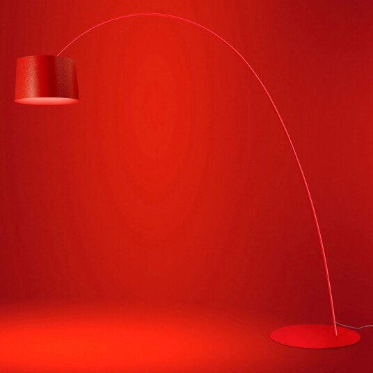 Twiggy MyLight LED-gulvlampe, lilla, CCT - Foscarini Twiggy LED MyLight - Stue - Design - Plast - Med en lyskilde
