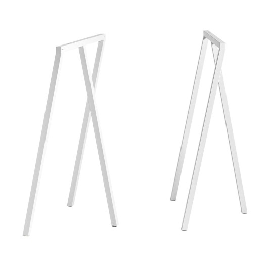 Hay Loop Stand High Bordben 2 pk Hvit Hay Loop Stand High Bordben 2 pk Hvit