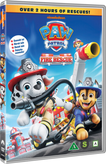 Paw Patrol Fire Rescues DVD