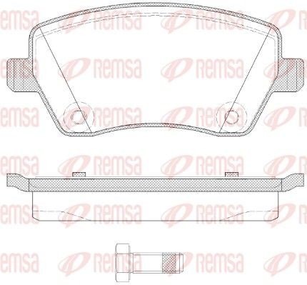 Bremseklosser REMSA 0987.22