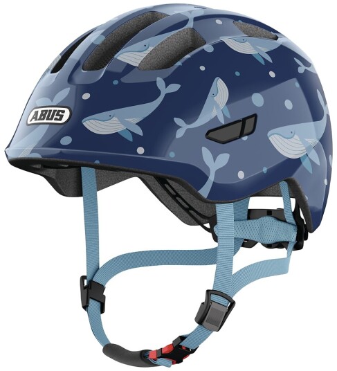 ABUS Smiley Hjelm, Blue Whale, 50-55