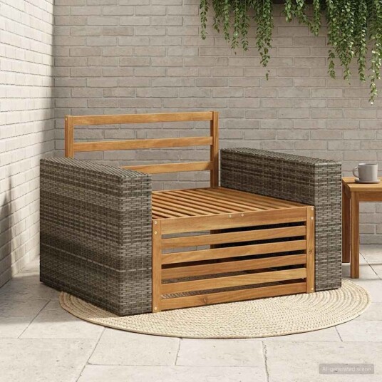 Ute Midt Sofa Naturlig