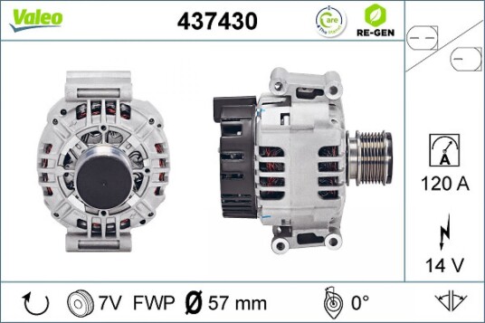 Dynamo VALEO 437430 Dynamo VALEO 437430