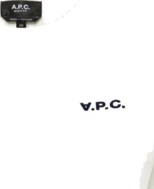 A.p.c. Dame Topper Hvit S,