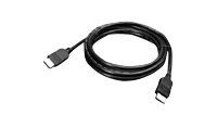 Lenovo - HDMI-kabel - HDMI hann til HDMI hann - 2 m - for IdeaPad 1 14  ThinkCentre M75s Gen 2  M80t Gen 3  M90q Gen 3  V15 IML  V50t Gen 2-13