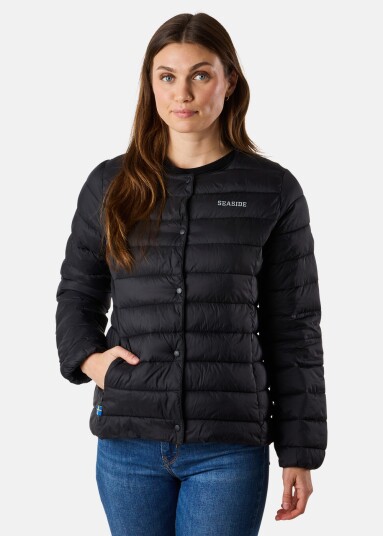 Seaside Key West Light Jacket W Black 38 Vårjakker