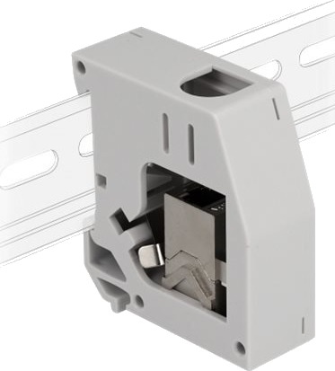 Delock Rj 45 Cat 6A Stp Grå