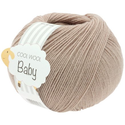 Lana Grossa Cool Wool babygarn 332 Pearl Beige