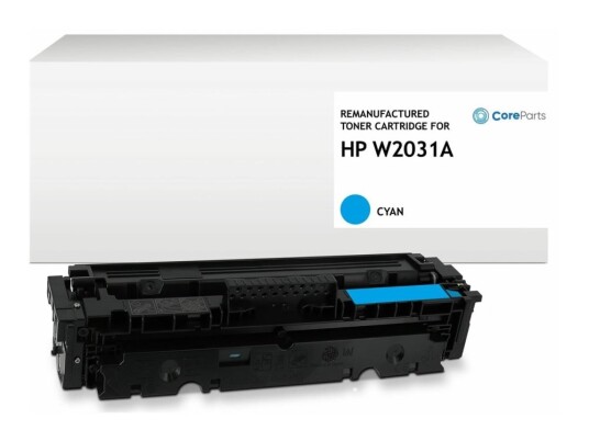 Coreparts - Cyan - Kompatibel - Tonerpatron Alternativ For: Hp W2031a - For Hp Color Laserjet Enterprise M455 Mfp M480  Color Laserjet Pro M454 Mfp M479