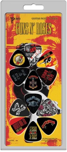 Perri Corporation Perri's Guns N' Roses Guitar Picks 12 Pack 84818232