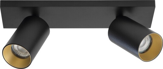 SpotOn 2 Dobbel Takspot GU10  Lengde 30 X 9 Cm