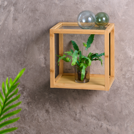 Day VEGGHYLLE KUBE 30X20X30 CM BAMBUS Day VEGGHYLLE KUBE 30X20X30 CM BAMBUS