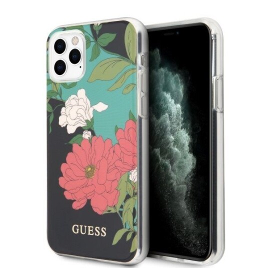 Guess Guhcn58imlfl01 Iphone 11 Pro Czarny/Black N°1 Flower Collection