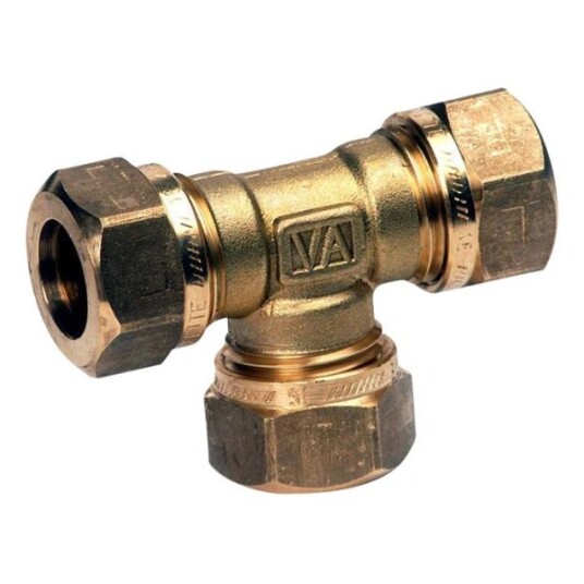 Vatette FG037060509 T-kobling for reparasjon uten stopp 16 x 15 mm Installasjon