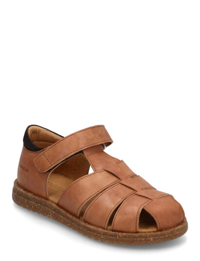 ANGULUS Sandals - Flat  - Closed Toe - Brown - 26